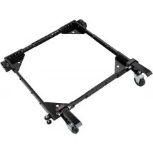 VEVOR Mobile Base, 700 lbs Weight Capacity, Adjustable from 15" x 15" to 36" x 36", Heavy Duty Universal Mobile Base Stand with Swivel Wheels, for Woodworking Equipment, Bandsaw, Power Tools, Machines