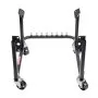 VEVOR Engine Stand, 750 LBS Load Capacity Engine Motor Stand, Heavy-Duty Steel Motor Holder with 4 Swivel Casters and 4 Hook Positions, Suitable for BB-CHEVY and GEN-1 SB-CHEVY Engines