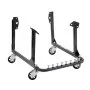 VEVOR Engine Stand, 750 LBS Load Capacity Engine Motor Stand, Heavy-Duty Steel Motor Holder with 4 Swivel Casters and 4 Hook Positions, Suitable for BB-CHEVY and GEN-1 SB-CHEVY Engines