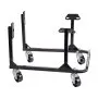 VEVOR Engine Stand, 750 LBS Load Capacity Engine Motor Stand, Heavy-Duty Steel Motor Holder with 4 Swivel Casters and 4 Hook Positions, Suitable for BB-CHEVY and GEN-1 SB-CHEVY Engines