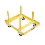 VEVOR Engine Stand, 750 LBS Load Capacity Engine Motor Stand with Adjustable Width & Length, Heavy-Duty Steel Motor Holder with 4 Swivel Casters and 2 Ratchet Straps, Suitable for Most Engines