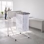 VEVOR Blueprint Storage Rack, Steel, Mobile Adjustable Blueprint Holder with 6 Pack of 610 mm Aluminum Clamps, 4 Wheels, Display Rack Storage Organizer Stand, for File Display Plan Poster Office Home