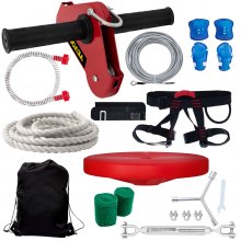 VEVOR Zip line Kits for Backyard 150FT, Zip Lines for Kid and