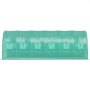 green VEVOR walk-in tunnel greenhouse with multiple windows for ventilation and a sturdy metal frame.