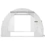 VEVOR tunnel greenhouse with a sturdy metal frame and transparent cover for optimal plant growth.