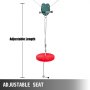 Zipline Kit 100ft Ultimate Zip Line Kit Toys With Seat Trolley Stainless Steel