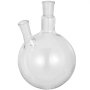 Vevor Round Bottom Flask Receiving Flask 5l, Reaction Flask 2 Neck Boiling Flask