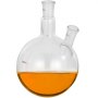 VEVOR 5000ml 24/40 Joint Lab Glass Flask Round Bottom Two Short Necks