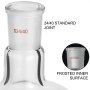 Vevor Round Bottom Flask Receiving Flask 2000 Ml Reaction Flask With Single Neck
