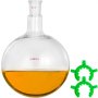 VEVOR Round Bottom Flask Receiving Flask 5000ml Reaction Flask with Single Neck