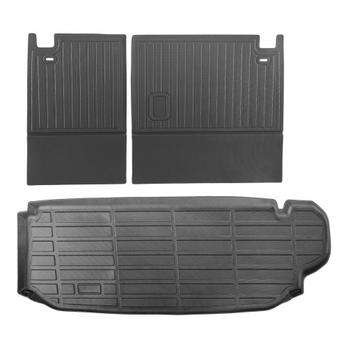 Truck Cargo Mat & Backrest Mat TPE Custom Fit for Kluger & Highlander 2020-2024