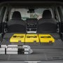 VEVOR Cargo Mats Compatible with Toyota Kluger & Highlander 2020-2024, Custom Fit TPE Cargo Liner Set for SUVs, Trunk and Rear Back Seat Protector Replacement, Trunk Mat and Backrest Mats