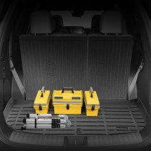 Truck Cargo Mat & Backrest Mat TPE Custom Fit for Hyundai Palisade 2020-2024