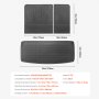 VEVOR Cargo Mats Compatible Chevrolet Tahoe & GMC Yukon 2021-2024, Custom Fit TPE Cargo Liner Set for SUVs, Trunk and Rear Back Seat Protector Replacement, Trunk Mat and Backrest Mats