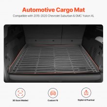 Cargo Mat All Weather TPE Custom Fit for Suburban/Yukon XL 2015-2020