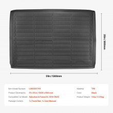 Cargo Mat All Weather TPE Custom Fit for Suburban/Yukon XL 2015-2020