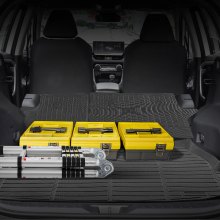 Cargo Mat & Backrest Mat All Weather Custom Fit for Toyota RAV4 2019-2024