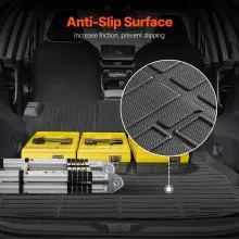 Cargo Mat & Backrest Mat All Weather Custom Fit for Toyota RAV4 2019-2024