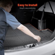 Cargo Mat All Weather TPE Custom Fit for Toyota 4Runner 7 Seater 2010-2024