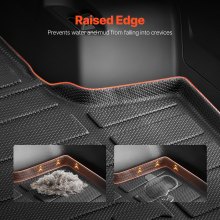 Cargo Mat All Weather TPE Custom Fit for Toyota 4Runner 7 Seater 2010-2024