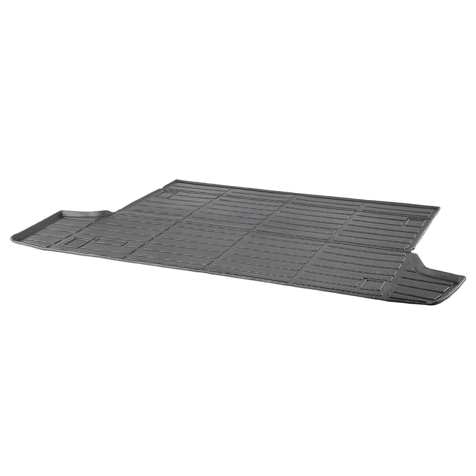 VEVOR Cargo Mat Compatible with Toyota 4Runner 7 Seater 2010-2024 without Sliding Tray, Precise Fit Trunk Mat for SUVs, TPE Trunk Protector Replacement, Black (1PCS)