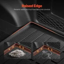 Truck Cargo Mat & Backrest Mat Custom Fit for Honda Pilot 2016-2022 & 2023-2024