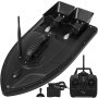 VEVOR Remote Control Fishing Bait Boat, 2.4GHz High Speed RC Fish Finder, 1.5kg Feed Delivery Loading 500m Distance, Electric Racing with Self-righ
