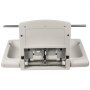 VEVOR baby changing table in folded position with safety strap and storage compartments