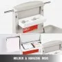 VEVOR Horizontal Baby Changing Table Wall-mounted Baby Diaper Changing Station Vertical Fold Down Baby Changing Table