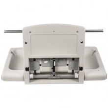 VEVOR Horizontal Baby Changing Table Wall-mounted Baby Diaper Changing Station Vertical Fold Down Baby Changing Table