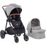 VEVOR Stroller Travel System With Bassinet Playard Baby Combo Set Dark Gray