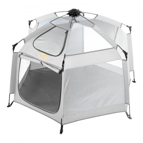 VEVOR Baby Playpen with Canopy, Indoor/Outdoor Portable Playpen