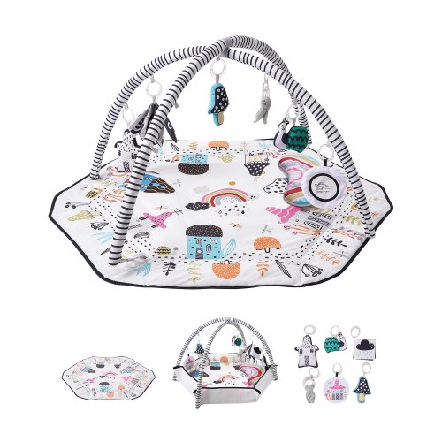 Baby play gym mat
