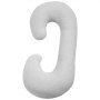 VEVOR Pregnancy Pillow, C-Shaped Full Body Maternity Pillow for Sleeping, Ultra-Soft and Breathable Pregnant Support Pillows with Removable & Washable Cover, Perfect for Back, Belly, Hip, Legs Relief