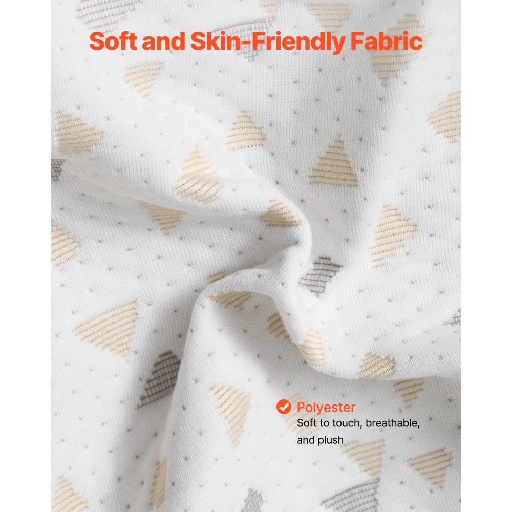 VEVOR Pregnancy Pillows, Adjustable Maternity Pillow for Pregnant Women, Soft Pregnancy Body Pillow with Removable & Washable Cover for Back Belly Hip Support, Lightweight and Portable