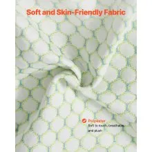 VEVOR Pregnancy Wedge Pillow W Shape Pregnant Maternity Pillow Soft & Breathable