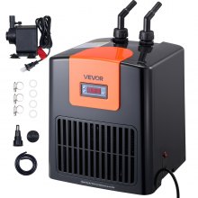 Aquarium Chiller 52 Gallon 1/10 HP Water Chiller Hydroponics Fish Tank