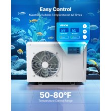 Aquarium Chiller 150 Gallon 1/2 HP Water Chiller Hydroponics Fish Tank