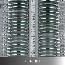 Kit de 104 lentes de prueba, lentes ópticas de metal, equipo de optometría, protección ocular