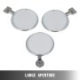 68pcs Optometry Optical Trial Lens Metal Rim Case Test Frame Glasses Kit Set