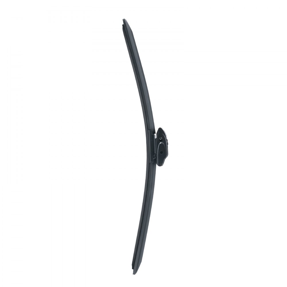 VEVOR 18" Rubber Wiper Blades, 46 cm Universal Replacement Wind Shield Wiper, Low Noise & Better Fit, with 4 Different Clips for most Car, Easy Installation