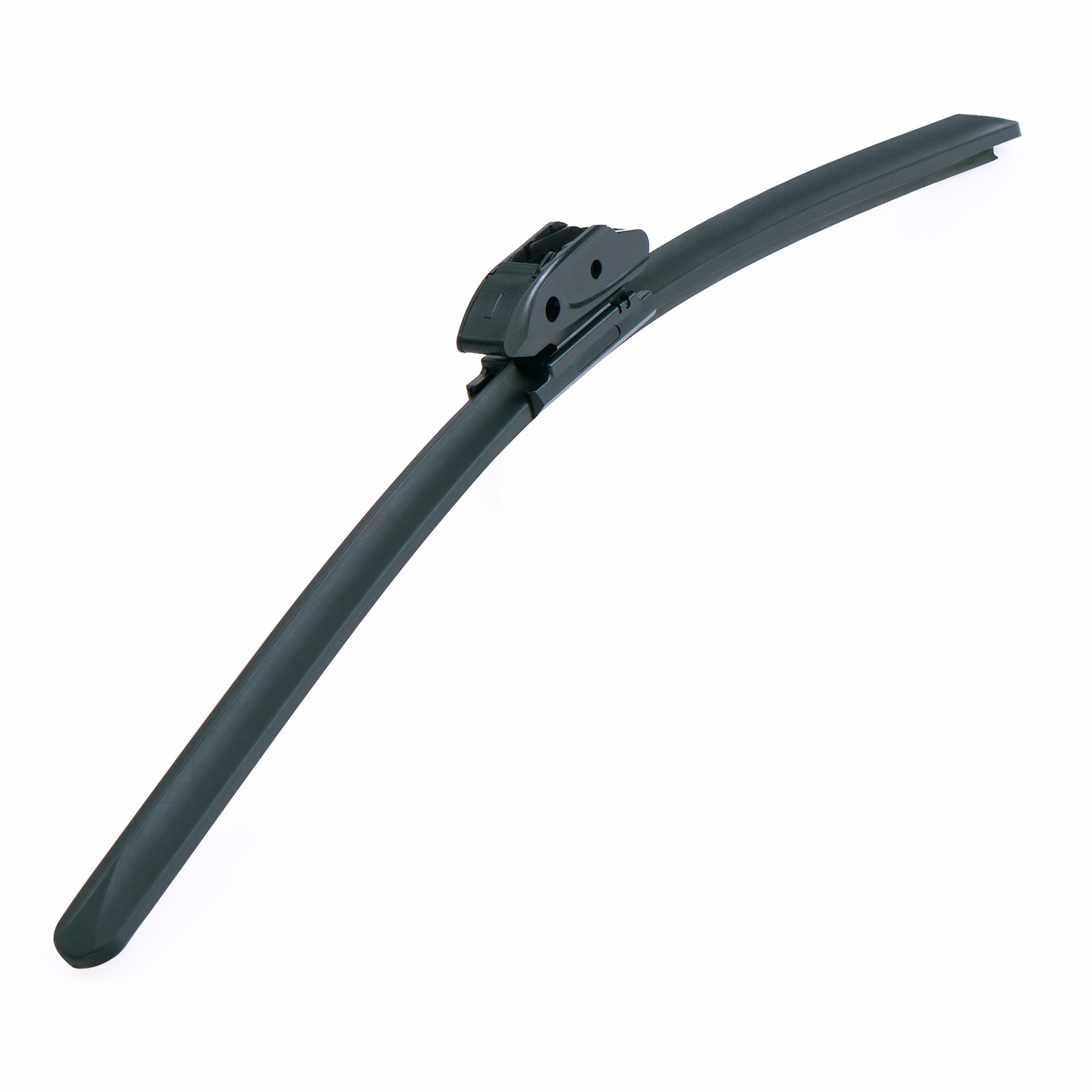 VEVOR 18" Rubber Wiper Blades, 46 cm Universal Replacement Wind Shield Wiper, Low Noise & Better Fit, with 4 Different Clips for most Car, Easy Installation