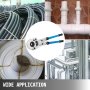 VEVOR Pipe Crimper Plumbing Fittings Crimping Tools TH16-32mm V12-28mm 8 jaws