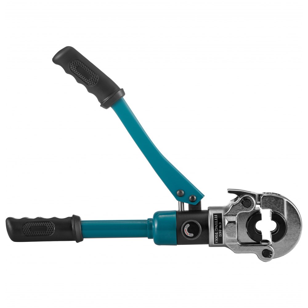 VEVOR Hydraulic Pipe Crimper, TH Ø16-32mm Pipe Tube Crimper, Pipe Crimping Pilers TH Jaws 16-20-25-32mm 12T Hydraulic Crimping Tool for Compound Pipe