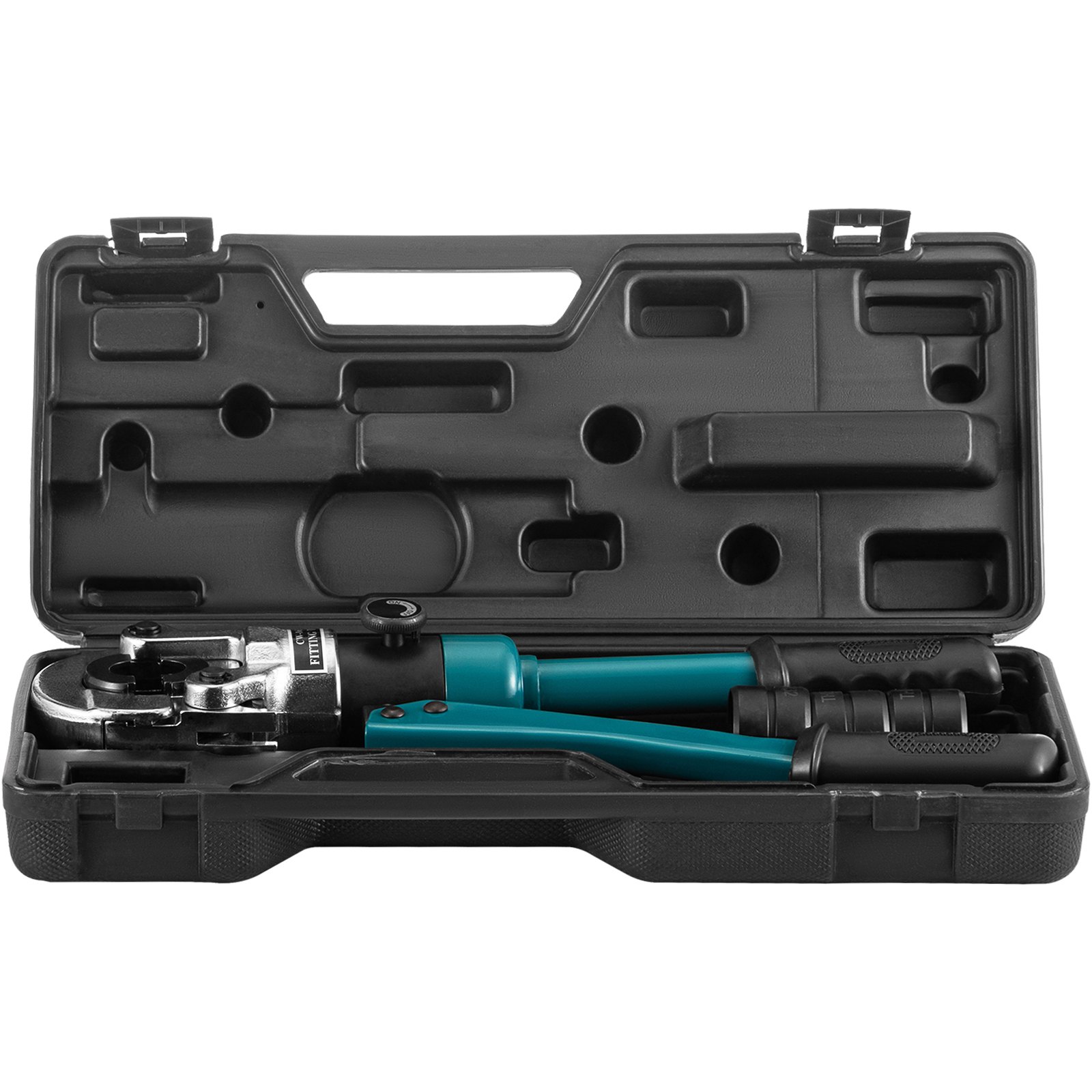 VEVOR Hydraulic Pipe Crimper, TH Ø16-32mm Pipe Tube Crimper, Pipe Crimping Pilers TH Jaws 16-20-25-32mm 12T Hydraulic Crimping Tool for Compound Pipe