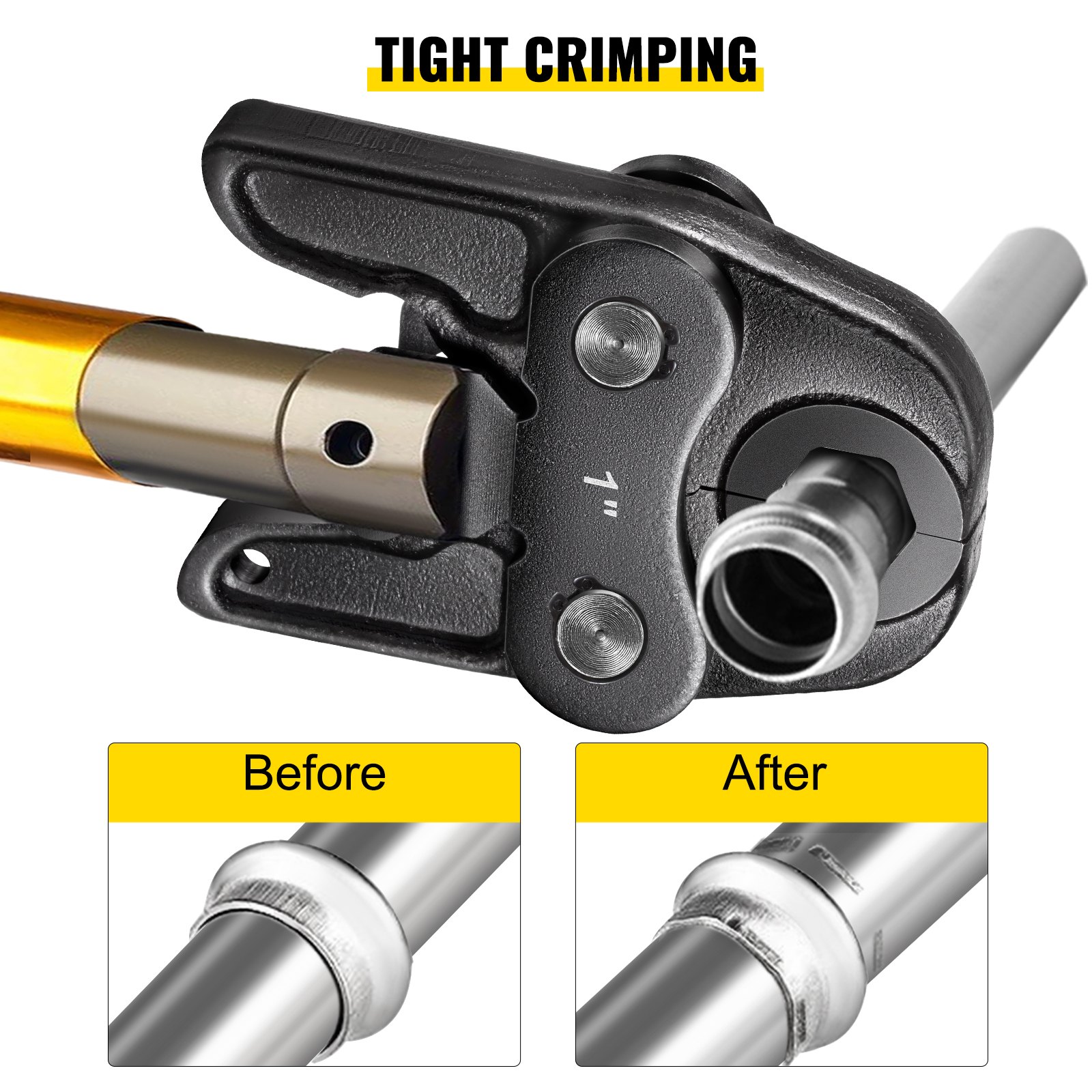 Vevor Compact Propress Jaw Tool 1″ Compact Press Jaw For Inline Press Tool