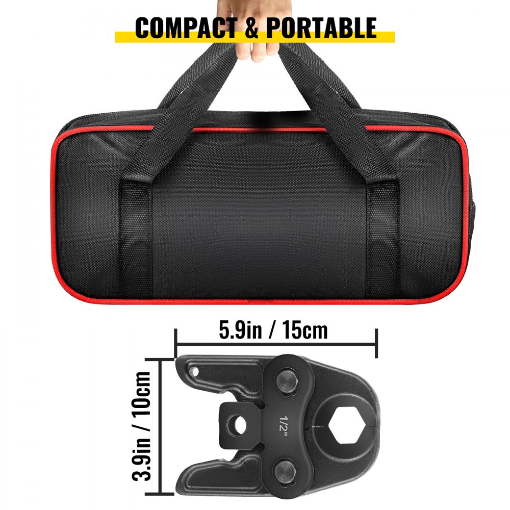 Vevor Compact Propress Jaw Tool 1/2″ Compact Press Jaw For Inline Press Tool