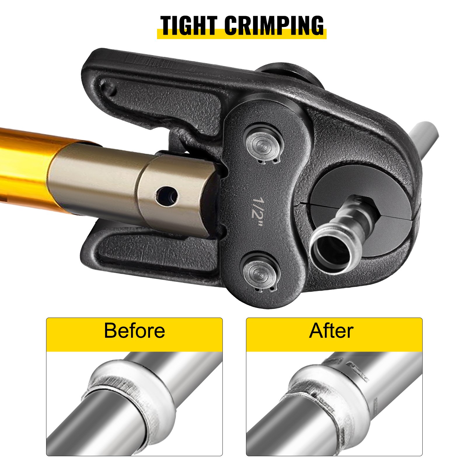 Vevor Compact Propress Jaw Tool 1/2″ Compact Press Jaw For Inline Press Tool