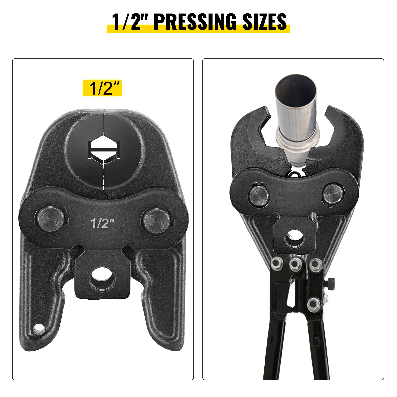 Vevor Compact Propress Jaw Tool 1/2″ Compact Press Jaw For Inline Press Tool