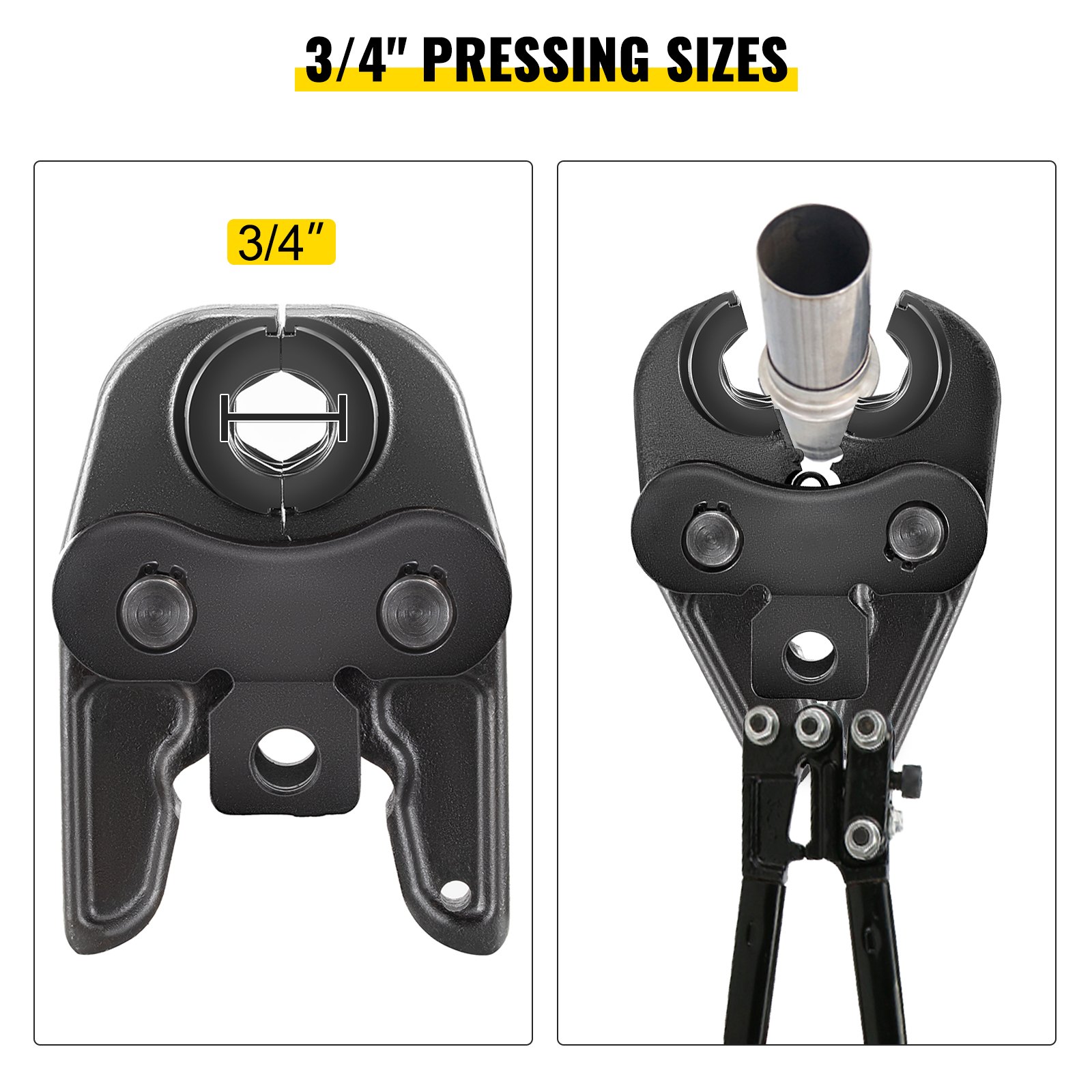 Vevor Compact Propress Jaw Tool 3/4″ Compact Press Jaw For Inline Press Tool